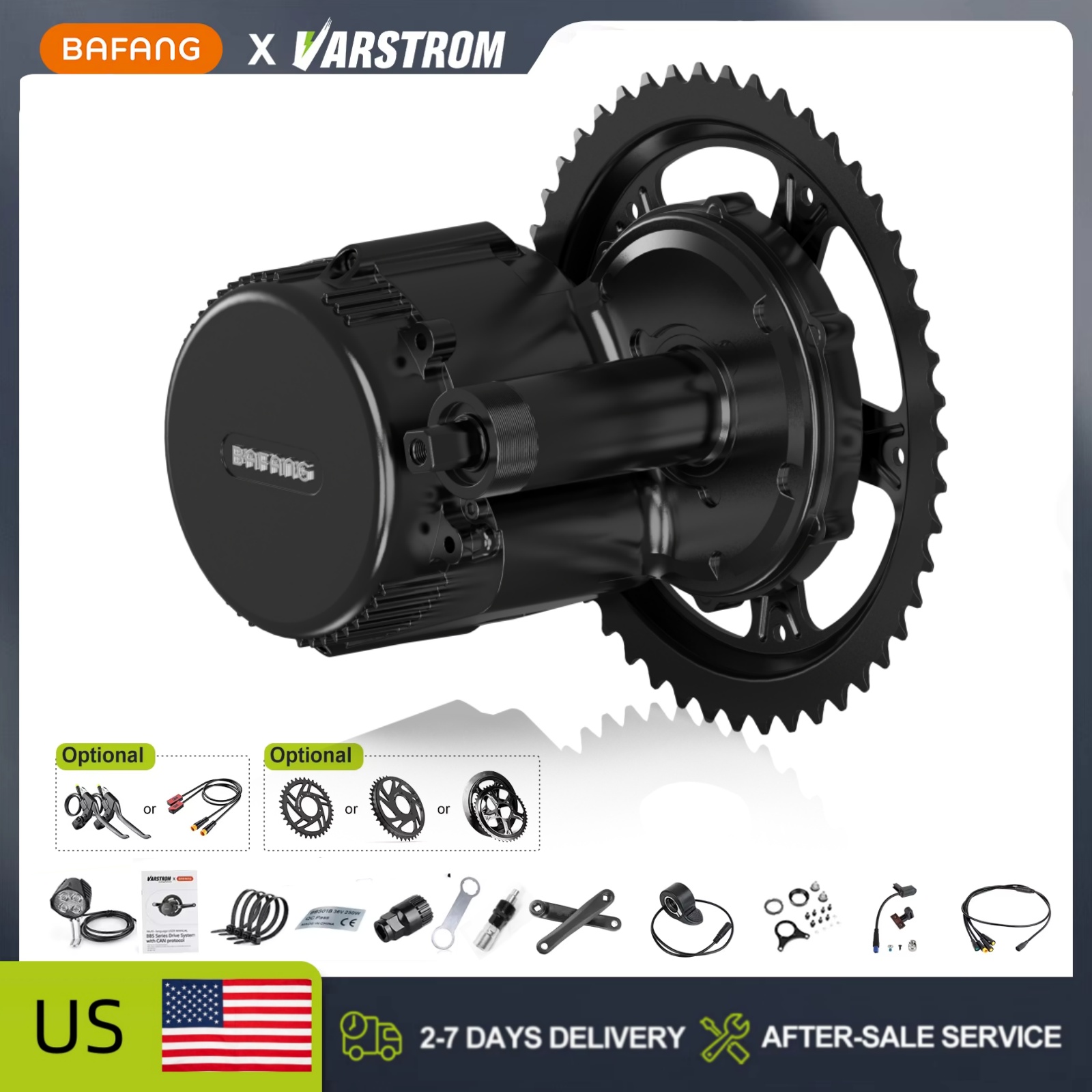 Set Motor Penggerak Tengah BAF - Side Hung Mid Drive Motor Kit ulasan dan harga