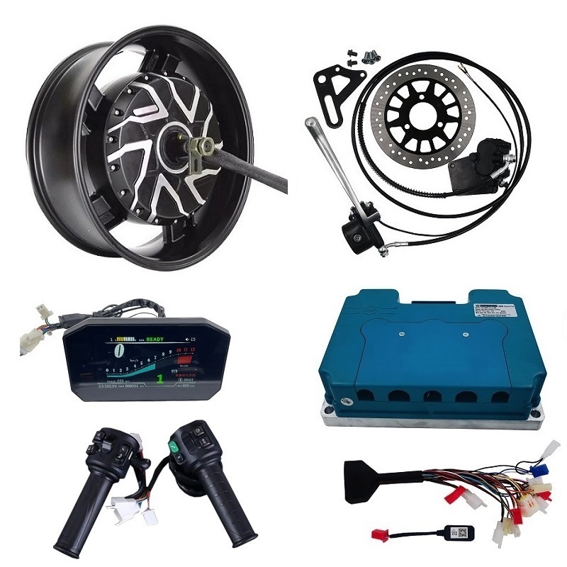 Kit Motor Hub Sepeda Motor Lis - 12000W Electric Motorcycle Hub Motor ulasan dan harga
